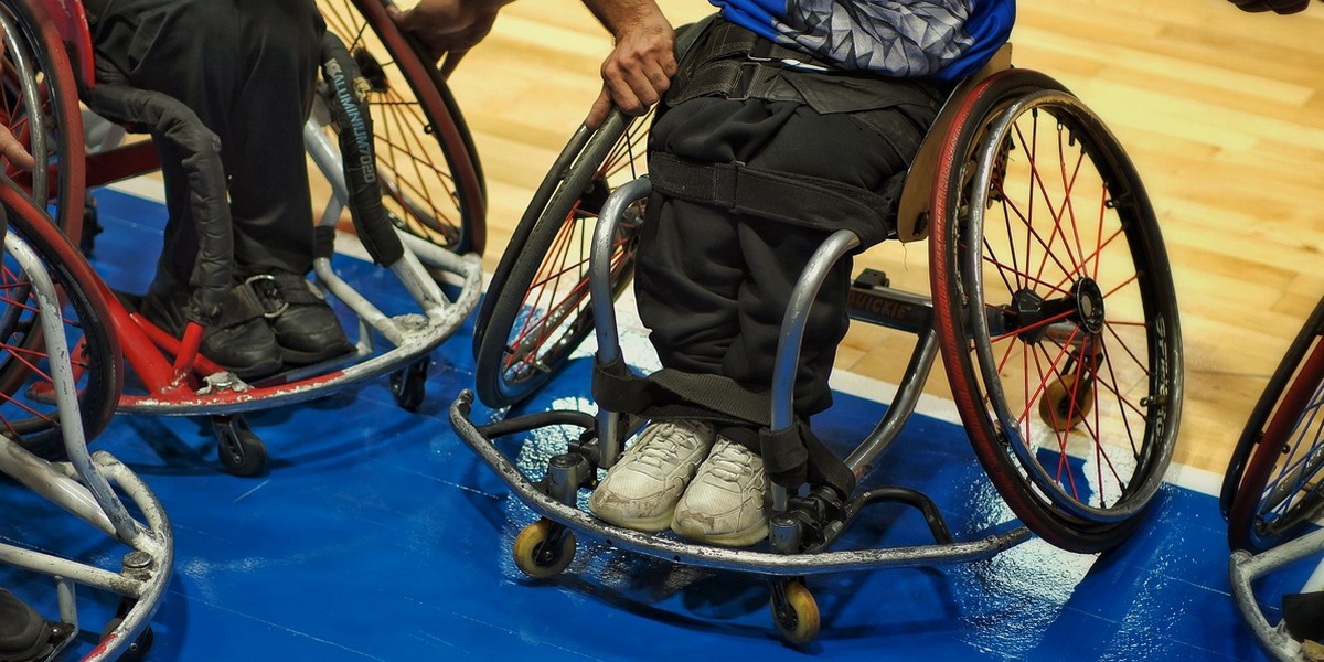 Basketbal sportrolstoel